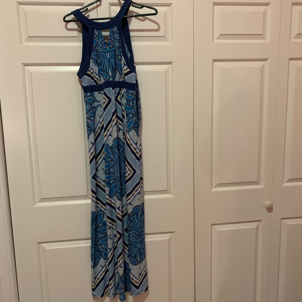 Elle high neck maxi dress
